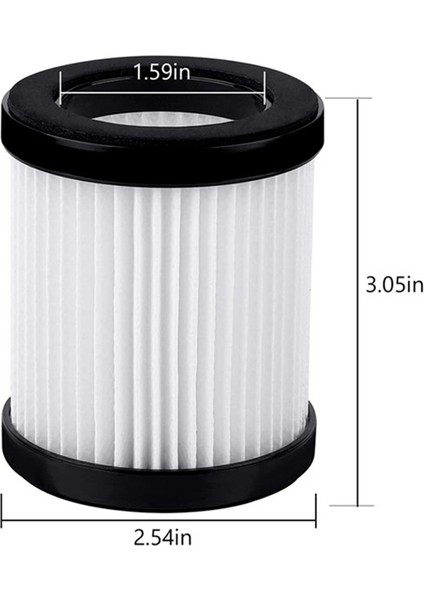 Moosoo XL-618A Kablosuz Elektrikli Süpürge Için Uyumlu Yedek Hepa Filtresi (Yurt Dışından)