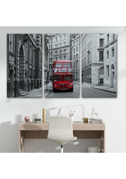 Londra Kırmızı Otobüs TABLOSU-6622 modelleri