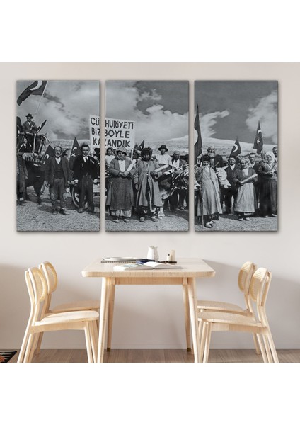 Biz Cumhuriyeti Böyle Kazandık TABLOSU-6574 modelleri