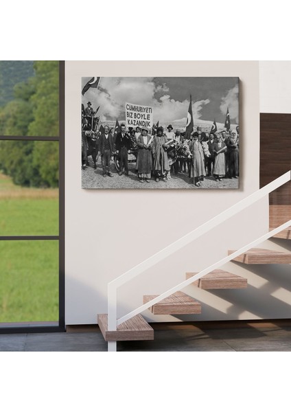 Biz Cumhuriyeti Böyle Kazandık TABLOSU-6574 indirimleri