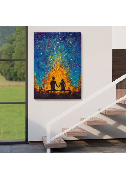 Nevruz Ateşini Izleyen Aşıklar TABLOSU-5995 fırsatları