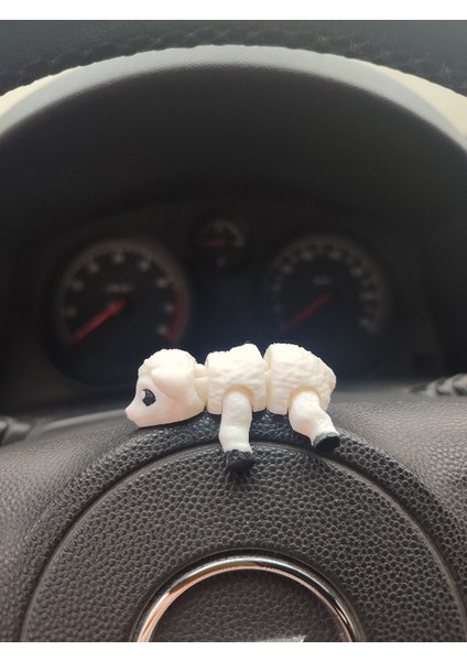 Sevimli Kuzu Torpido Süsü Aksesuarı Dikiz Ayna Süsü fırsatları