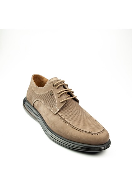 5010 Kum Nubuk Deri Erkek Klasik Ayakkabı