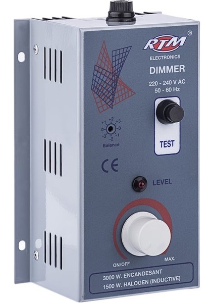 Sıva Üstü Dimmer 3000 Watt 15 Amper RPD26300