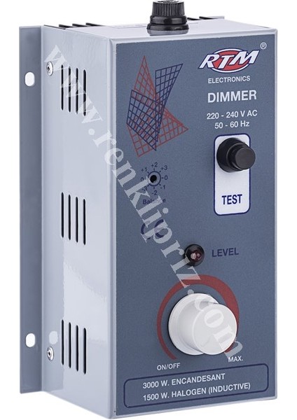 Sıva Üstü Dimmer 5000 Watt 25 Amper RPD26500
