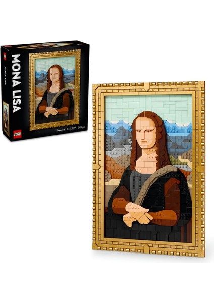Art Mona Lisa 31213 - Yetişkinler Için Dekoratif Koleksiyonluk ve Sergilenebilir Leonardo Da Vinci Tablosu Yapım Seti 1503 Parça