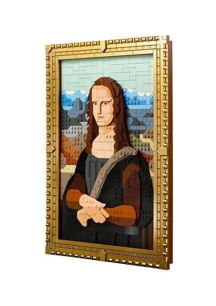 Art Mona Lisa 31213 - Yetişkinler Için Dekoratif Koleksiyonluk ve Sergilenebilir Leonardo Da Vinci Tablosu Yapım Seti 1503 Parça