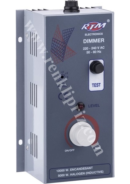 Sıva Üstü Dimmer 10000 Watt 40 Amper RPD26101
