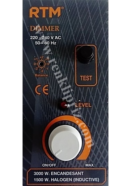 Sıva Üstü Dimmer 10000 Watt 40 Amper RPD26101