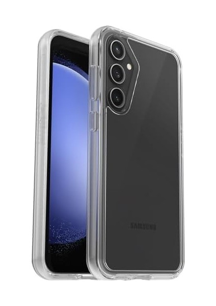 Symmetry Clear Samsung Galaxy S23 Fe Için Kılıf, Darbeye Dayanıklı, Düşmeye Karşı Dayanıklı, Ince Koruyucu Kılıf, Askeri Standartlara Göre 3 Kat Daha Fazla Düşme, Şeffaf