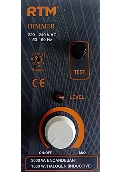 Rezistans Kontrol 3000 Watt 15 Amper-Rezistans Dimmeri