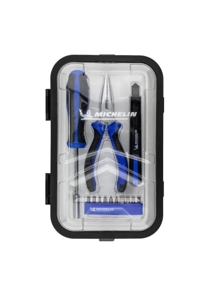 MC33320 13 Parça Cr-V Kargaburnu + Maket Bıçağı Bits Tornavida Seti