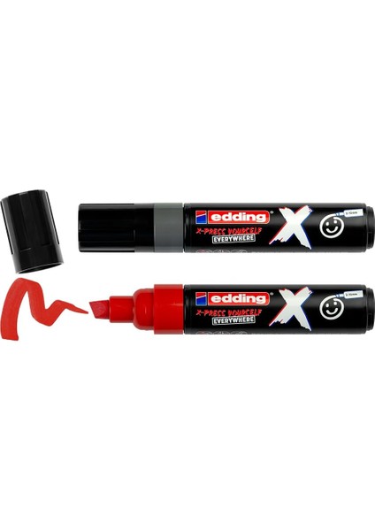 x Markör, Yay Grey Set, 2'li Akrilik Markör Seti, Kesik Uç 2-10 mm