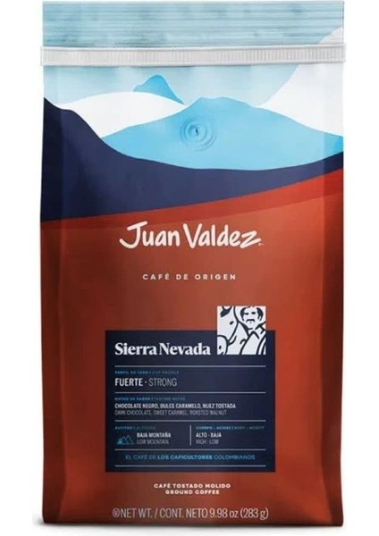 Valdez Sierra Nevada Strong Öğütülmüş Kahve, 283G