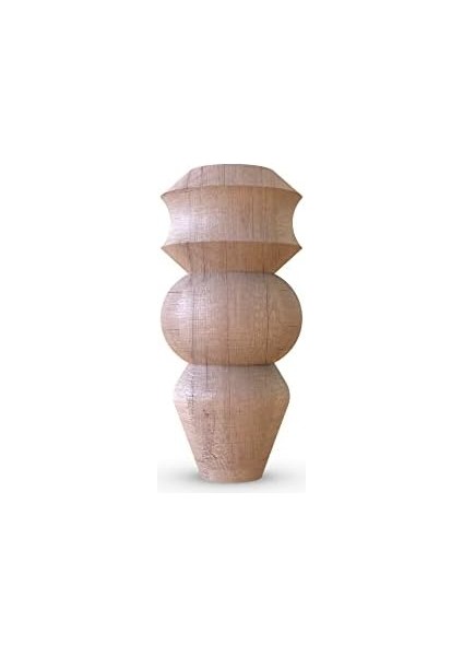 Ahşap Koltuk Ayağı Lila 10 cm