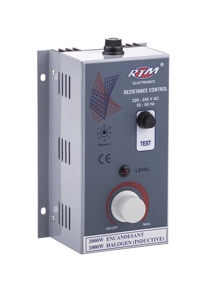 Rezistans Kontrol 5000 Watt 25 Amper-Rezistans Dimmeri