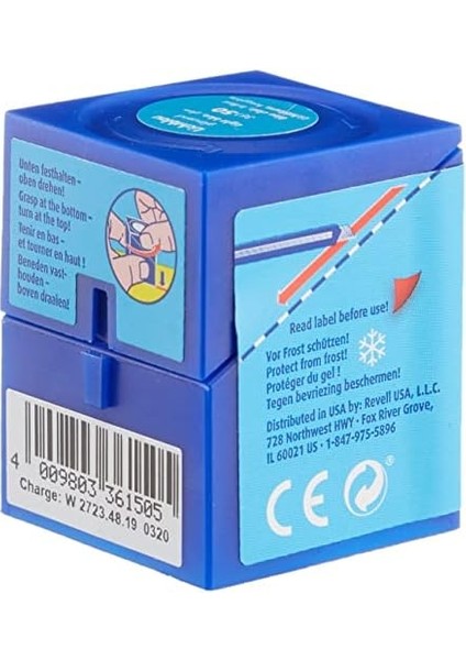 - Su Bazlı Maket Boyası Açık Mavi Parlak 18 ml (36150)