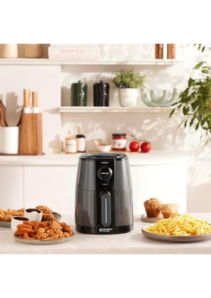 Smart Cook 2.2 Lt Airfryer Space Gray