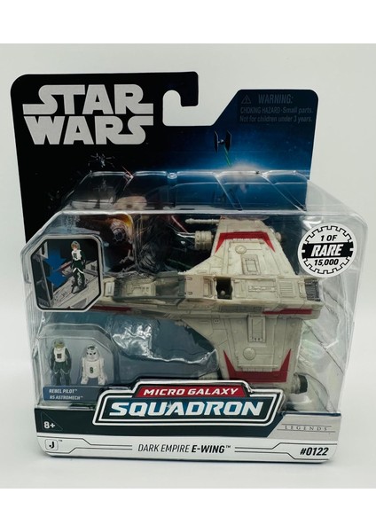 Jazwares Star Wars Mıkro Fıgur ve Small Arac Setı Dark Empıre E Wıng -Nadir -Rare -Chase Versiyon