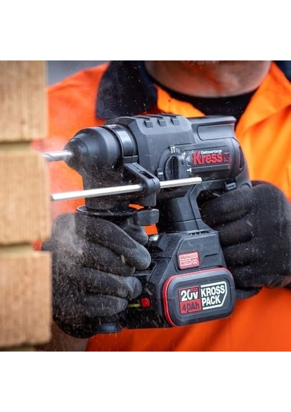 KUC60.91 20VOLT 2.0j Kömürsüz Profesyonel Sds-Plus Pnömatik Kırıcı/delici (Akü Dahil Değildir)