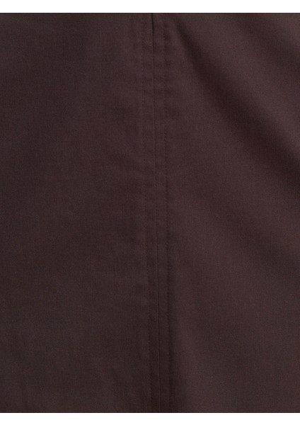 90758 Straplez Elbise-Koyu Kahve fırsatları