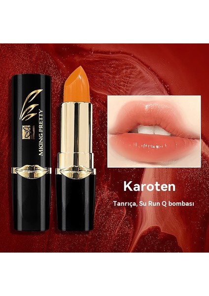 Sıcaklık Değiştiren Ruj, Ruj, Karoten, Kırmızı Kiraz, Bardağa Yapışması Kolay Değil, Nemlendirici Ruj, Internet Ünlüsü (Yurt Dışından) fiyatları