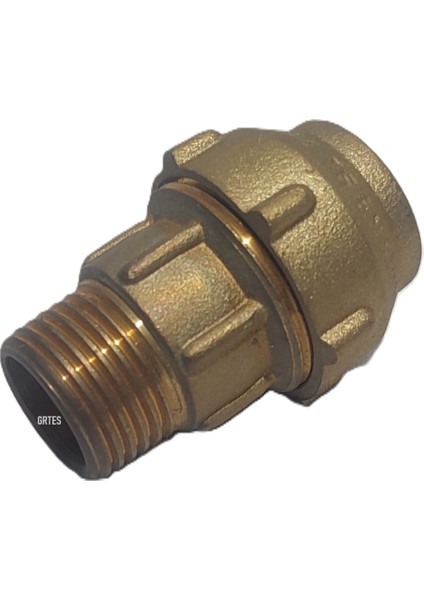 Ø20X1/2" DN15 Dış Dişli Securing (Erkek Sarı Kurt Ağzı)