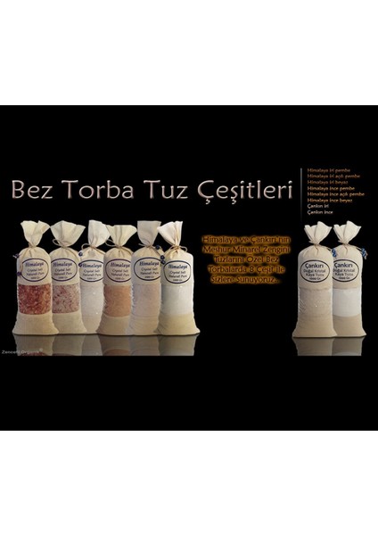 Çankırı Tuzu 2 Kg. (1KG.X2AD.) Bez Torbada Ince Çekim Yemeklik Tuz Orijinal Çankırı Kaya Tuzu modelleri