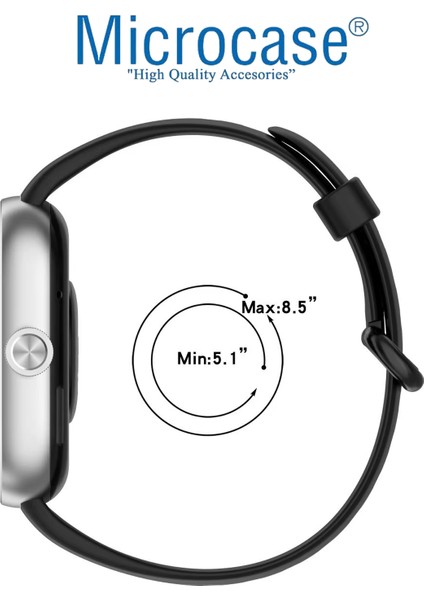 Xiaomi Redmi Watch 4/mi Band 8 Pro/mi Band 9 Pro ile Uyumlu Delikli Tokalı Silikon Kordon Kayış - KY6541 modelleri