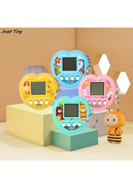 Pembe Komik Çocuklar Elektronik Nostaljik Evcil Hayvan Oyuncakları Dijital Ekran E-Pet Renkli Hd Noel Hediyesi Bir Sanal Siber Pet Interaktif Oyuncak (Yurt Dışından) modelleri