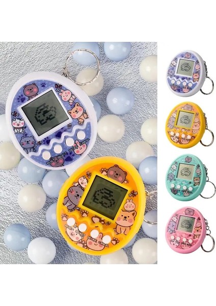 Sarı Yaratıcı Elektronik Evcil Hayvan Oyunu Tamagotchis Oyuncak Mini Taşınabilir Retro El Oyunu E Konsol Anahtarlık Çocuk Doğum Günü Hediyeleri (Yurt Dışından) fiyatları