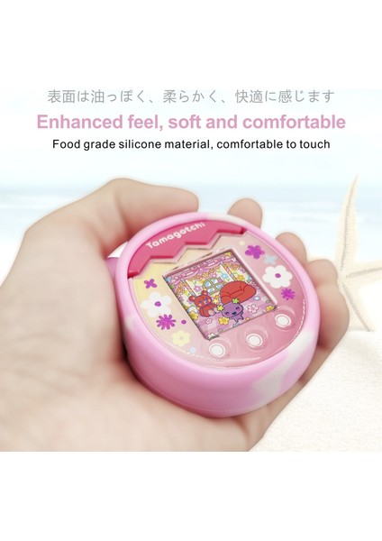 1 Adet Rastgele Renkler Tamagotchis Sanal Elektronik Evcil Hayvan Makinesi Oyun Makinesi Silikon Kol Koruyucu Kılıf Silikon Kılıf Tamagotchi Pix Için (Yurt Dışından) modelleri