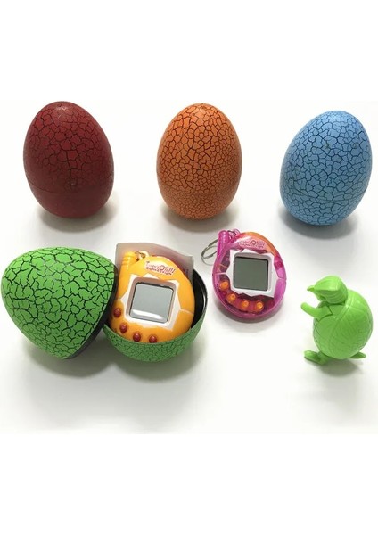 P Çok Renkli Tumbler Oyuncakları Tamagochi Dinozor Yumurtası Sanal Elektronik Evcil Hayvan Makinesi Dijital Elektronik E-Evcil Hayvan Siber Oyuncak El Oyunu (Yurt Dışından) indirimleri