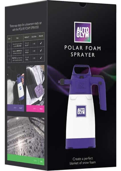 Autoglym Polar Foam Sprayer Polar Serisi Için El Ile Uygulama Pompası 2lt