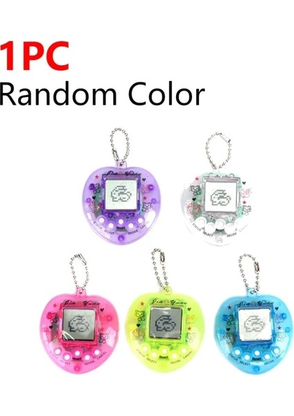 Çikolata 1 Adet 90S Nostaljik Tamagotchi Elektronik Evcil Hayvan Konsolu Çocuk Oyuncak Taşınabilir Anahtarlık Komik Sanal Siber Oyuncak Noel Yeni Yıl Hediyesi (Yurt Dışından)