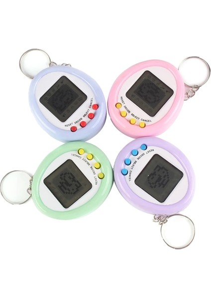 Çikolata 1 Adet 90S Nostaljik Tamagotchi Elektronik Evcil Hayvan Konsolu Çocuk Oyuncak Taşınabilir Anahtarlık Komik Sanal Siber Oyuncak Noel Yeni Yıl Hediyesi (Yurt Dışından) modelleri