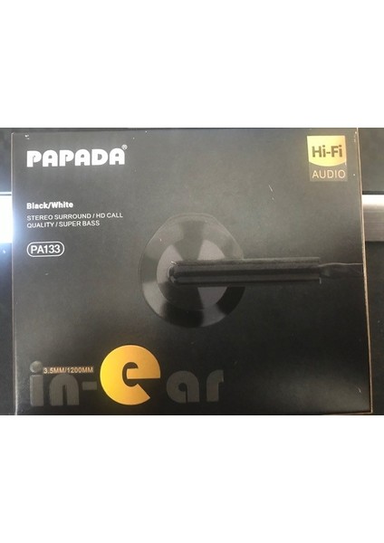 Papada PA135 Gold Renk Mikrofonlu Kulaklık