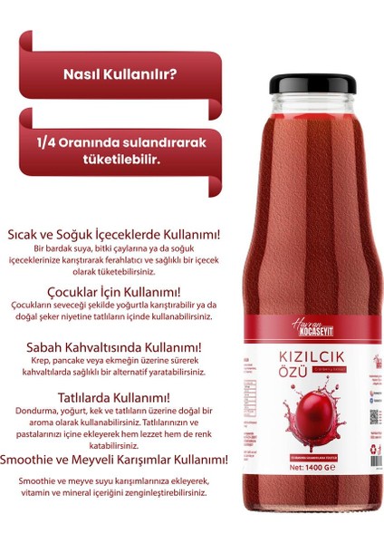 Kızılcık Özü 1400 G
