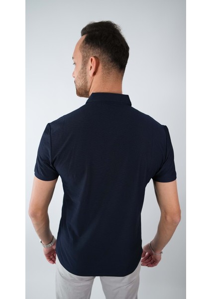 Erkek Lacivert Yakalı Tshirt fiyatları