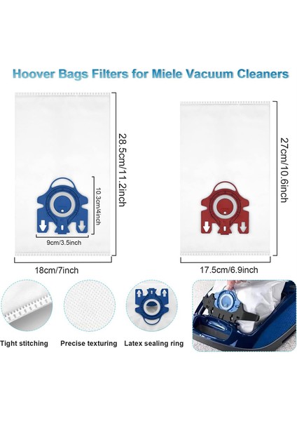 Miele S8340,3 Sf-Ha 50 Hepa Filtreler, Torbalar Için Aksesuarlar (Yurt Dışından) fiyatları