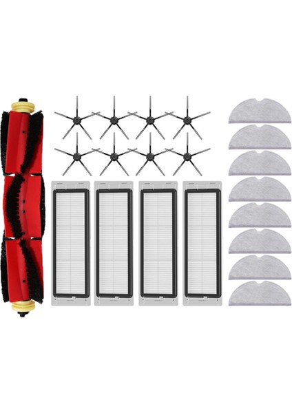 Temizleyici Ana Yan Fırça Hepa Filtre Paspas Bezi Yedek Parçalar Aksesuarlar (Yurt Dışından)