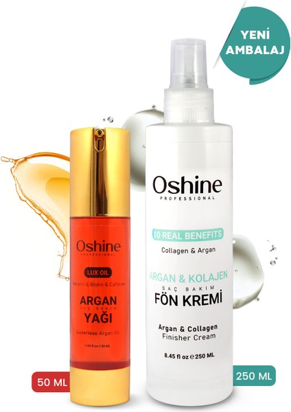 Argan Yağı Saç Serumu Argan Kolajen Saç Spreyi