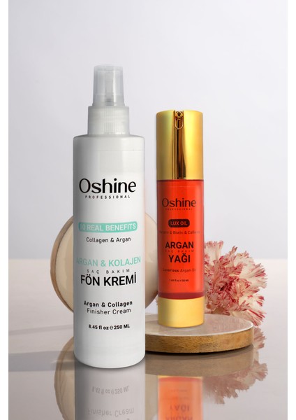 Argan Yağı Saç Serumu Argan Kolajen Saç Spreyi