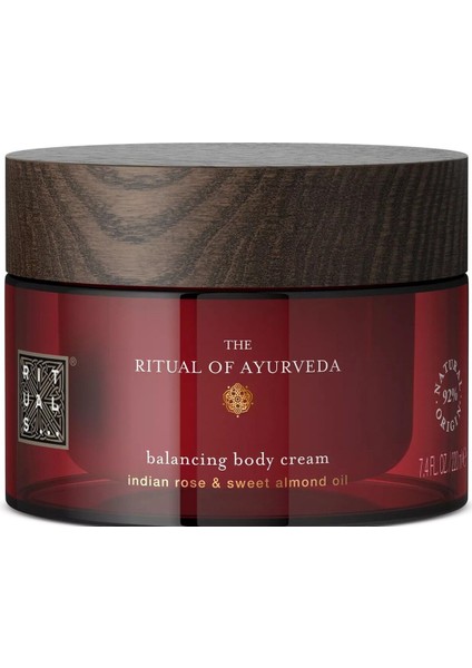 Ayurveda Vücut Kremi 220 ml İndian Rose & Sweet Almond