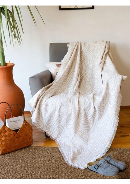 160X210CM Zebra Desenli Koltuk Örtüsü, Tek Kişilik Pike, Tek Kişilik Yatak Örtüsü, Tv Battaniyesi
