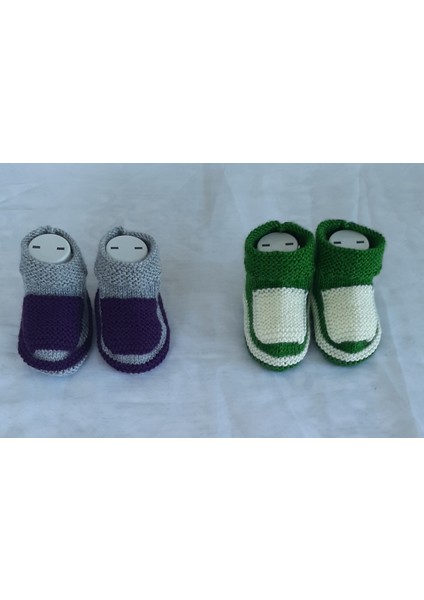 Kız Ve Erkek Çocuk Patik 2'Li Paket (5-6 Yaş)