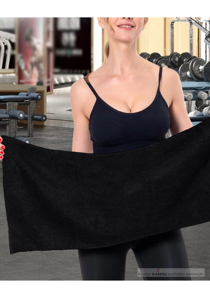 30 x 85 cm Fitness Havlusu, Spor Havlusu, Sporcu Havlusu, Antreman Havlusu, Gym Havlusu