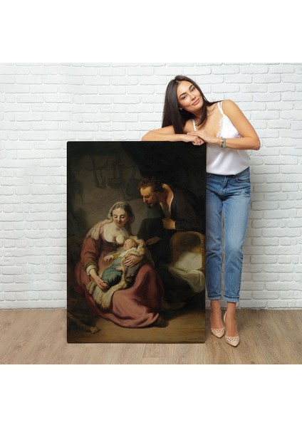 Rembrandt - Kutsal Aile Tablo - The Holy FAMILY-7431