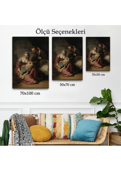 Rembrandt - Kutsal Aile Tablo - The Holy FAMILY-7431