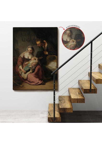 Rembrandt - Kutsal Aile Tablo - The Holy FAMILY-7431